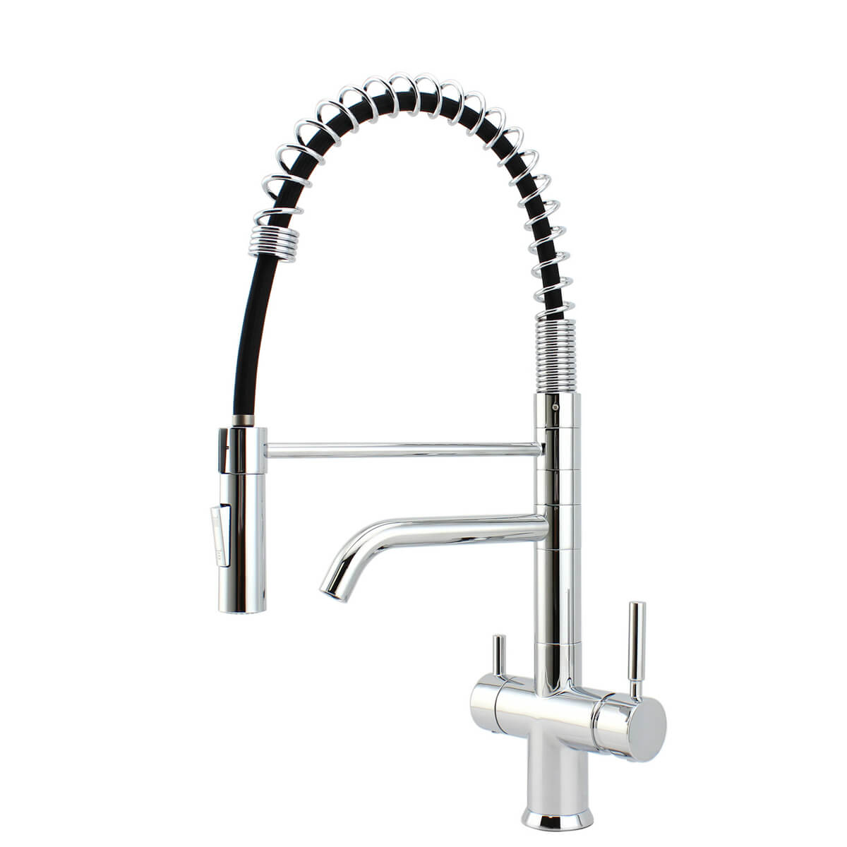 DOGO Pull Down <a href=https://www.dogofaucet.com/3-Way-Kitchen-Tap.html target='_blank'>3 way tap</a>