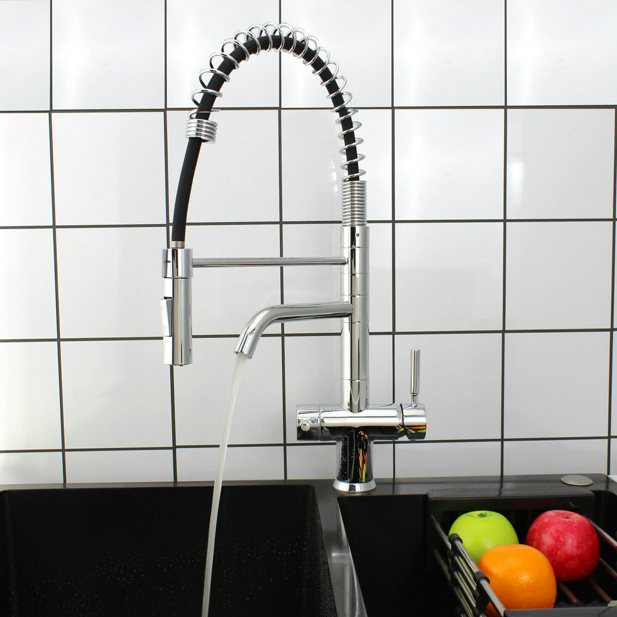 Pull down Pull Out <a href=https://www.dogofaucet.com/3-Way-Kitchen-Tap.html target='_blank'>3 way tap</a>