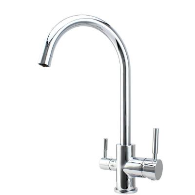 Chrome Solid Brass 3 Way Faucet
