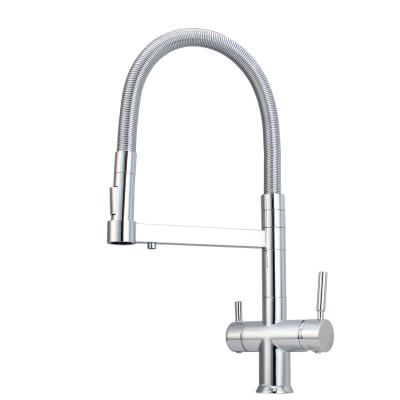 Pull Down Spray 3 Way Filter Faucet