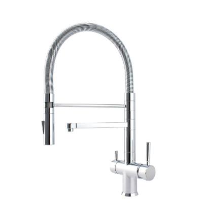Pull Out 5 Way Kitchen Faucet