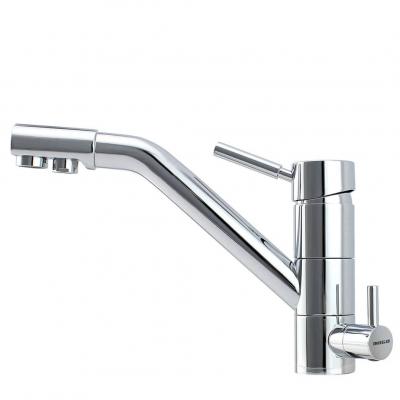 Polish Chrome 3 Way Mixer Tap for RO System