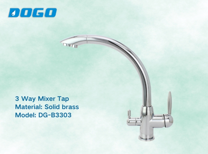 3 way drinking water faucet